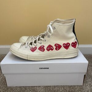 Converse Play Chuck Taylor 70 Comme Des Garcons 162972C Size 11 Unisex W/box
